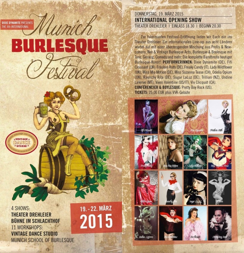 Munich Burlesque Festival 2015 - München / Germany
